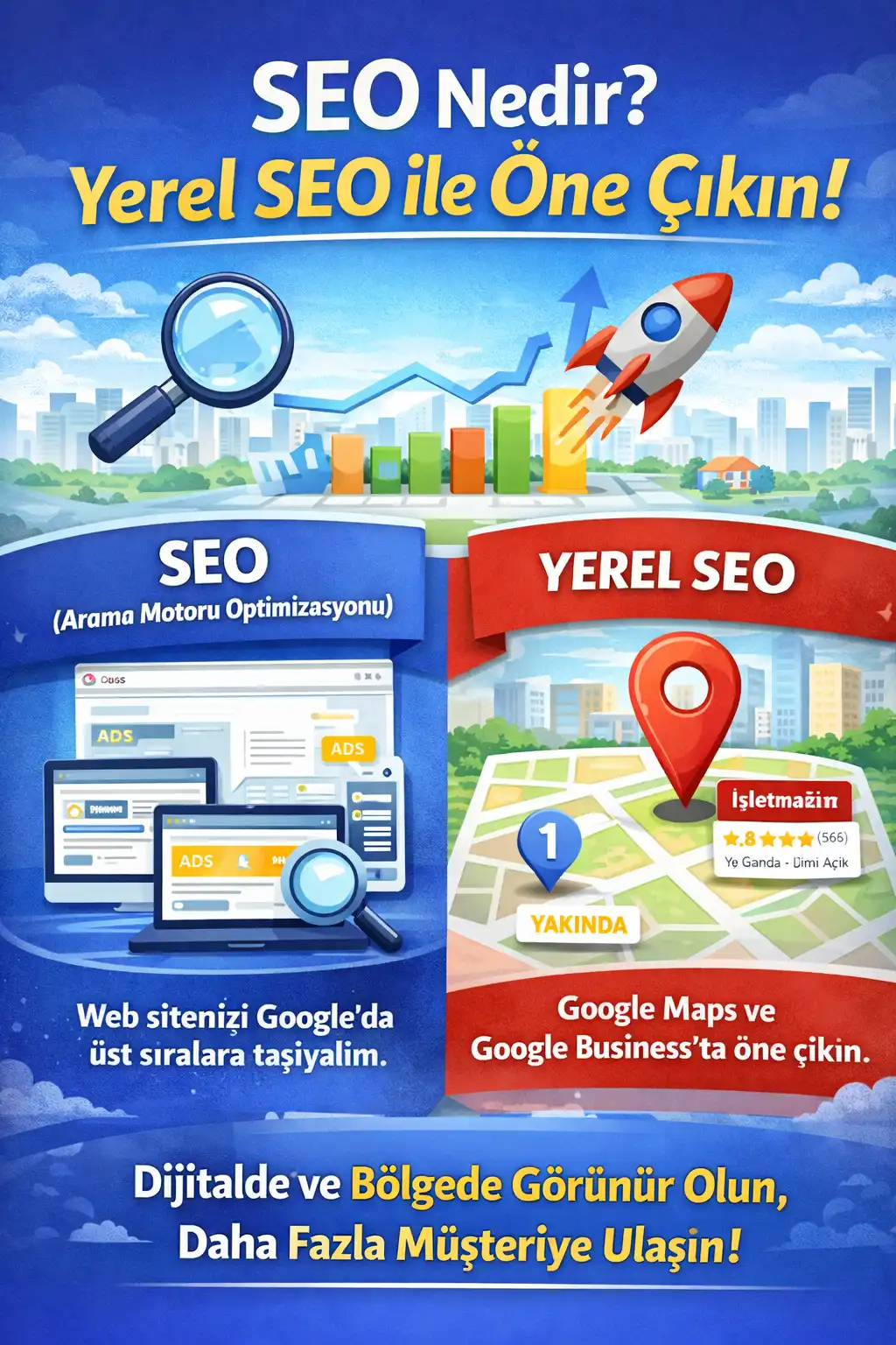 SEO Nedir? Yerel SEO ile İşletmenizi Öne Çıkarın