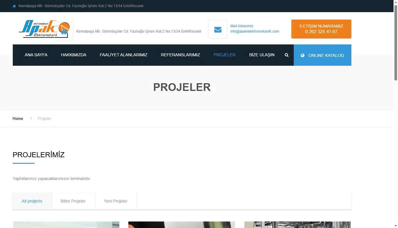Projeler