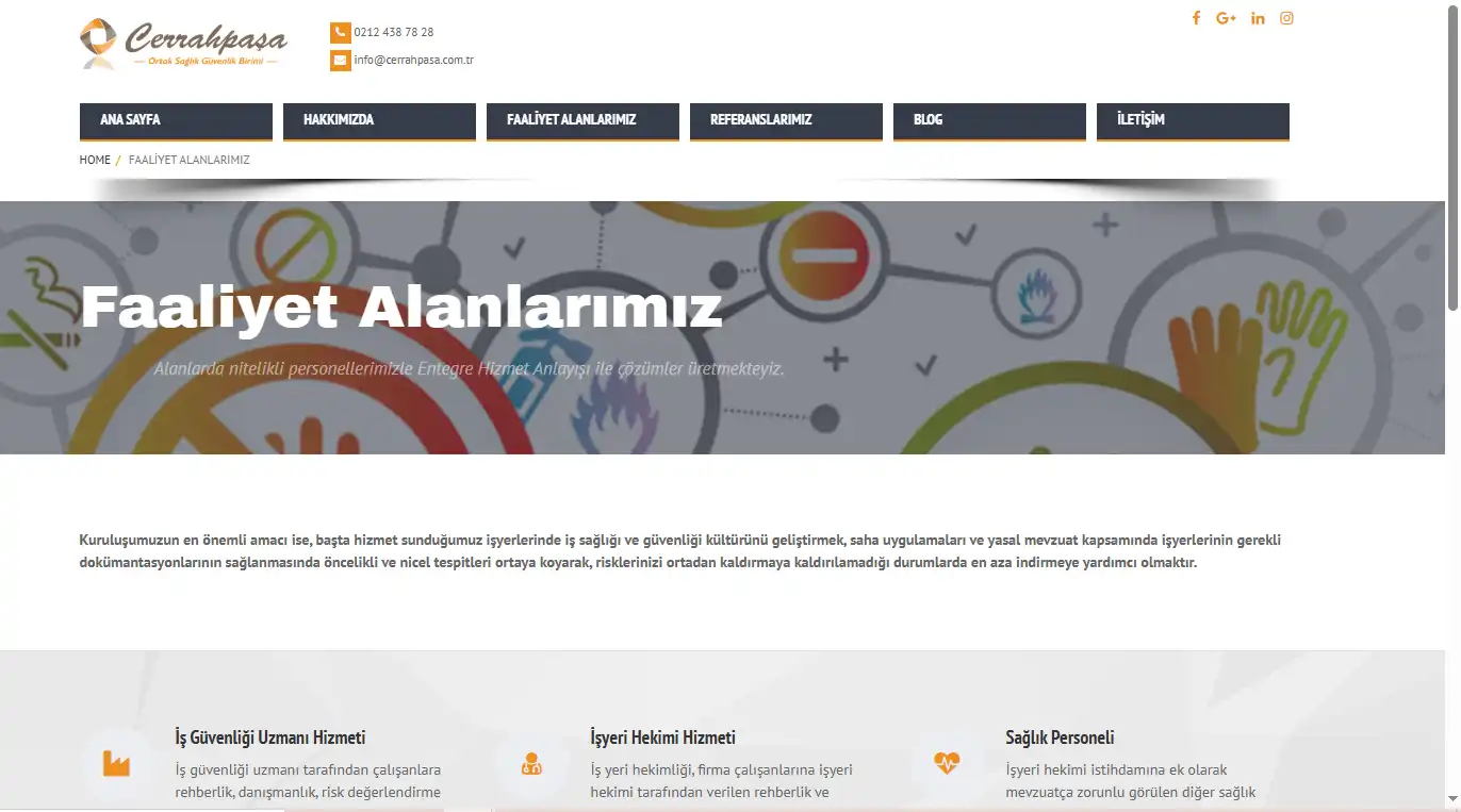 Faaliyet Alanlarımız