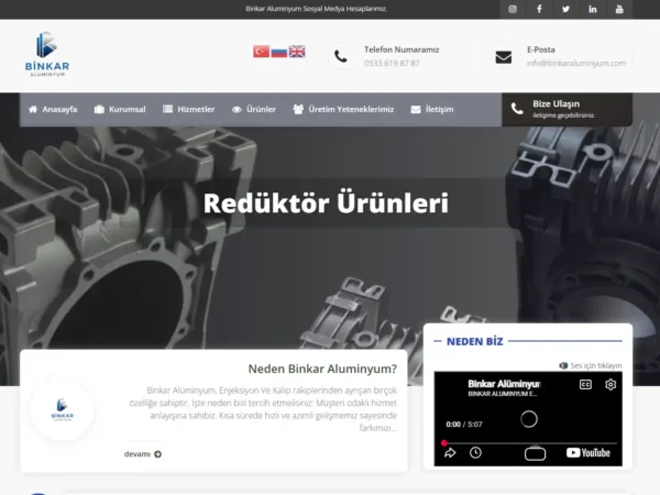binkaraluminyum.com