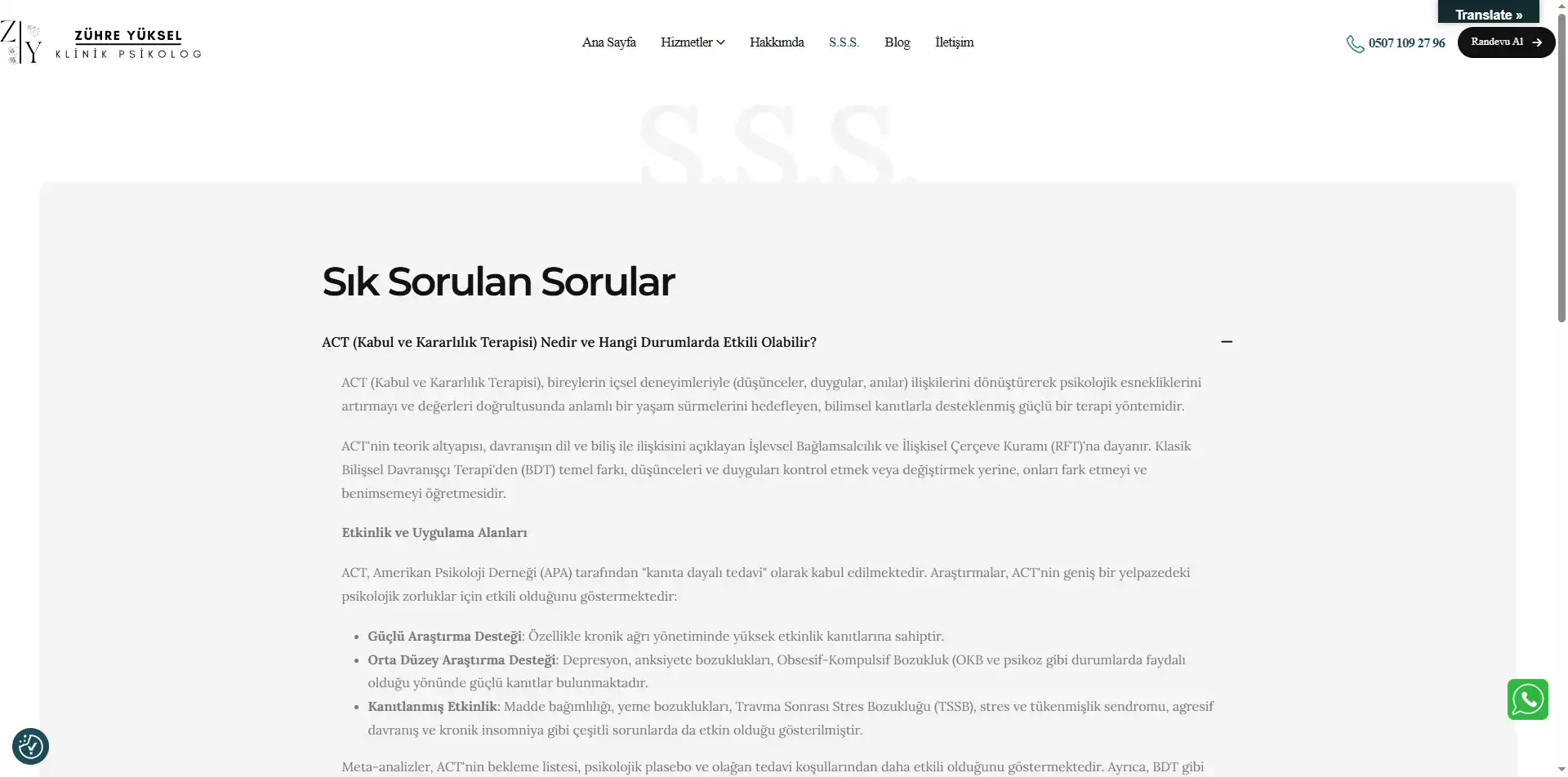 Sık Sorulan Sorular