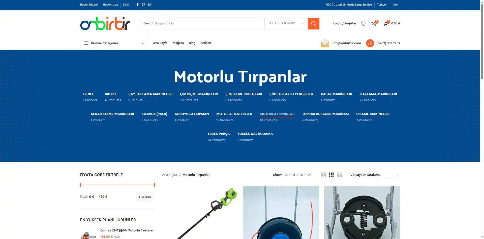 Motorlu Tırpanlar
