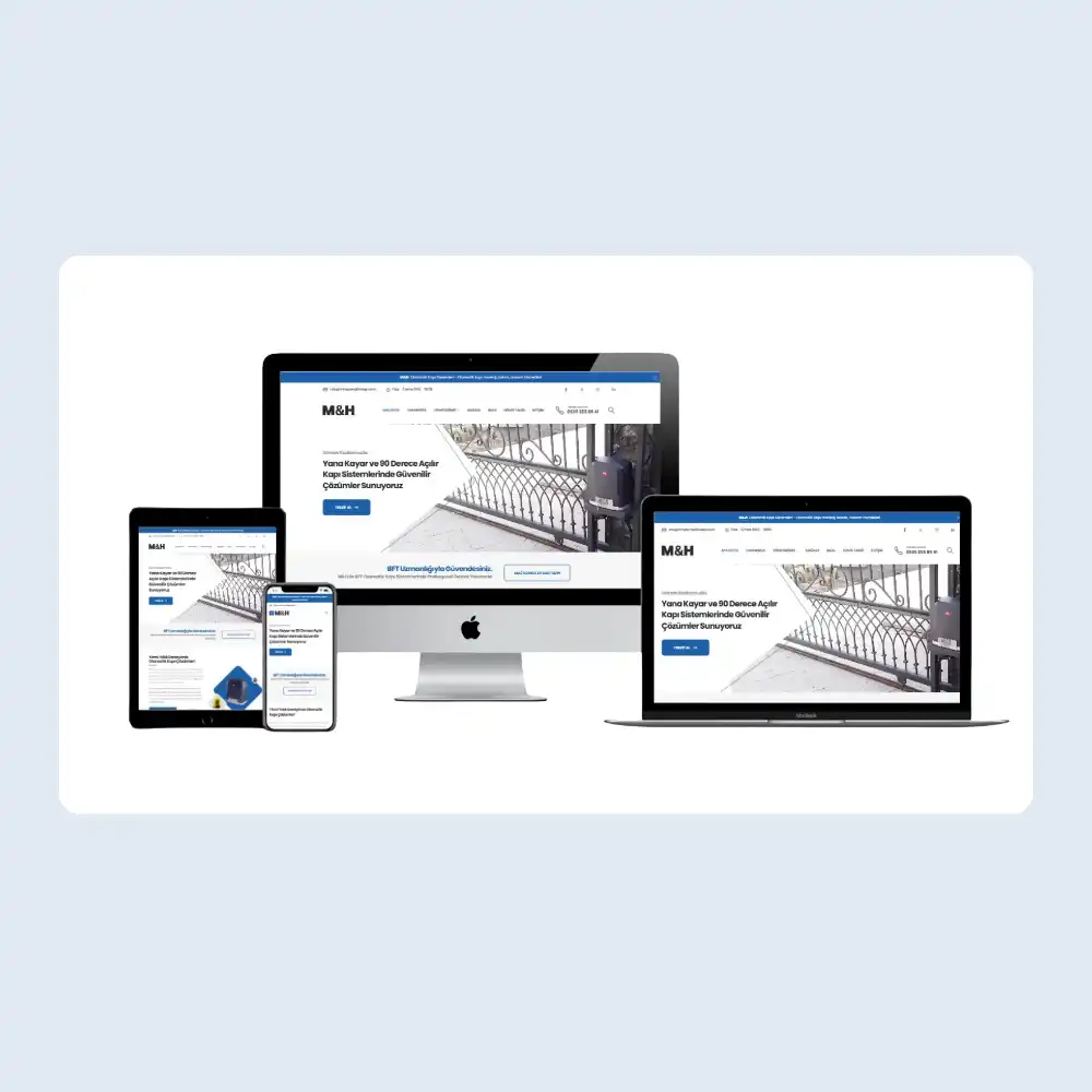Responsive (Mobil Uyumlu) Web Sitesi
