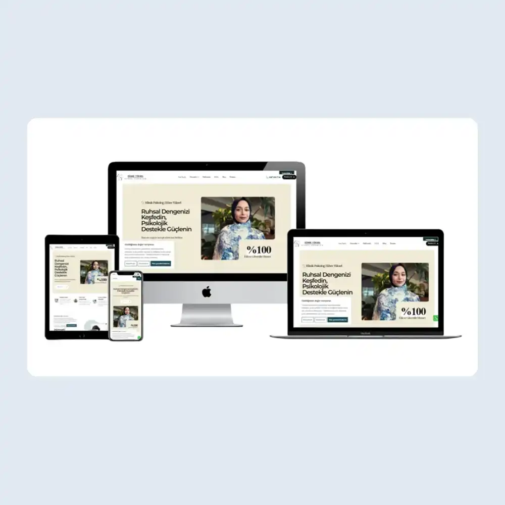 Responsive (Mobil Uyumlu) Web Sitesi
